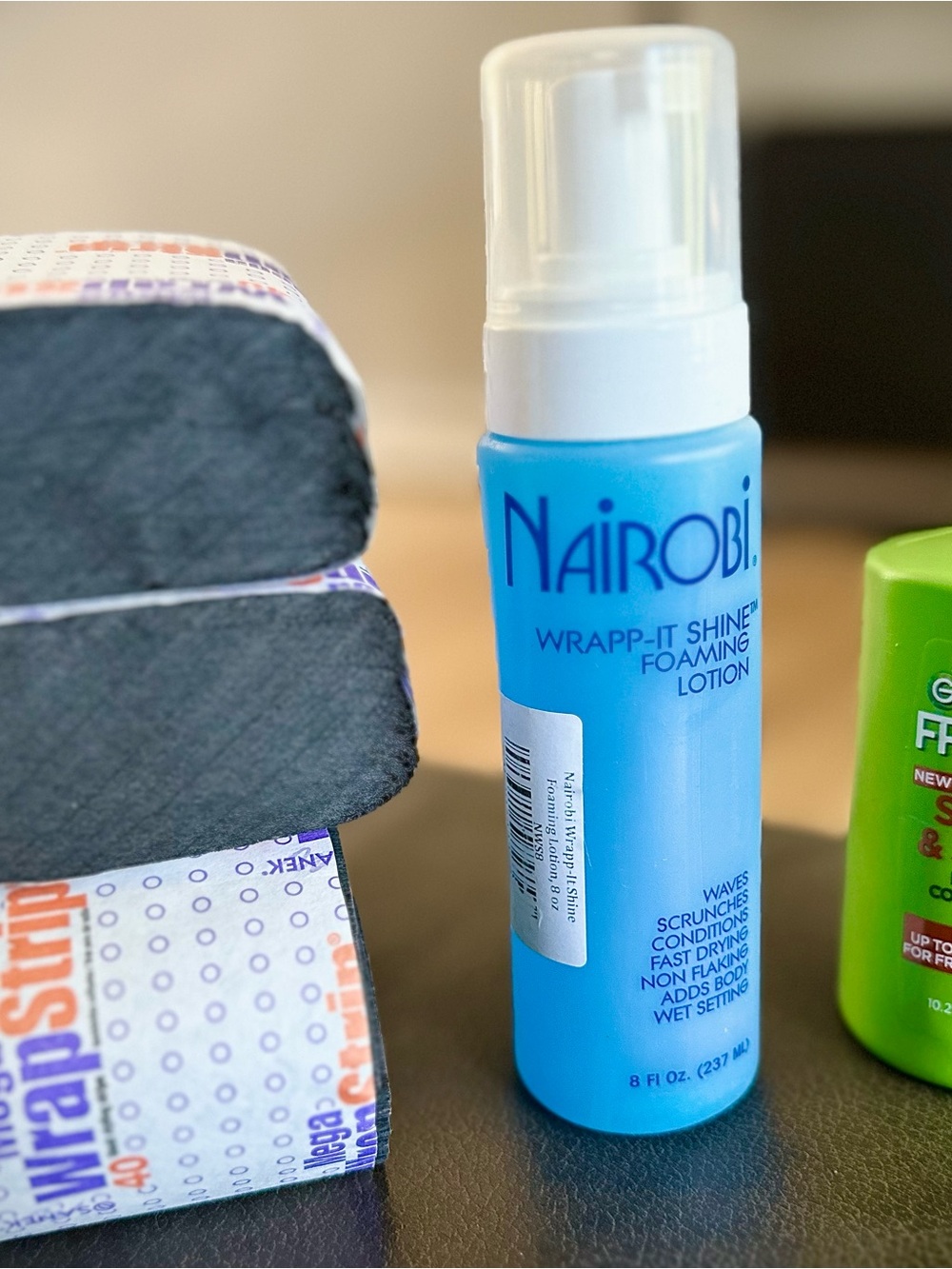 Sleek Hair BUNDLE | Hair Wrap Strips + Nairobi Wrapping Foam + Garnier Fructis